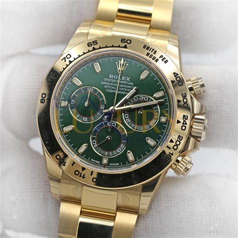 daytona green dial|rolex daytona with green dial.